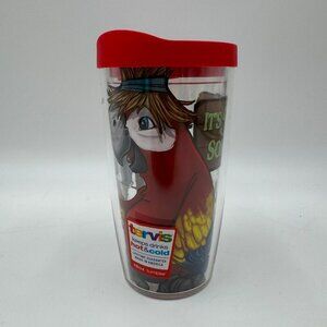 Tervis 16oz "It's 5 O'Clock Somewhere" Margaritaville Cup w/Red Lid NEW